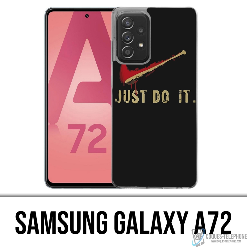 Custodia Samsung Galaxy A72 - Walking Dead Negan Fallo e basta