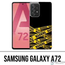 Samsung Galaxy A72 Case - Warnung