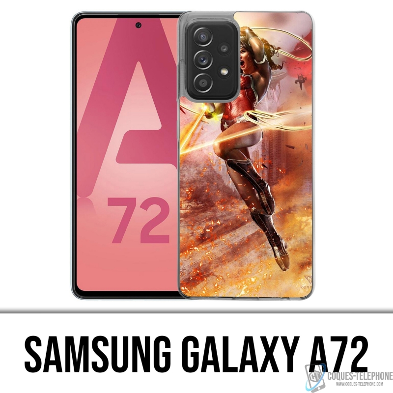 Coque Samsung Galaxy A72 - Wonder Woman Comics