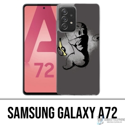Custodia per Samsung Galaxy A72 - Etichetta Worms