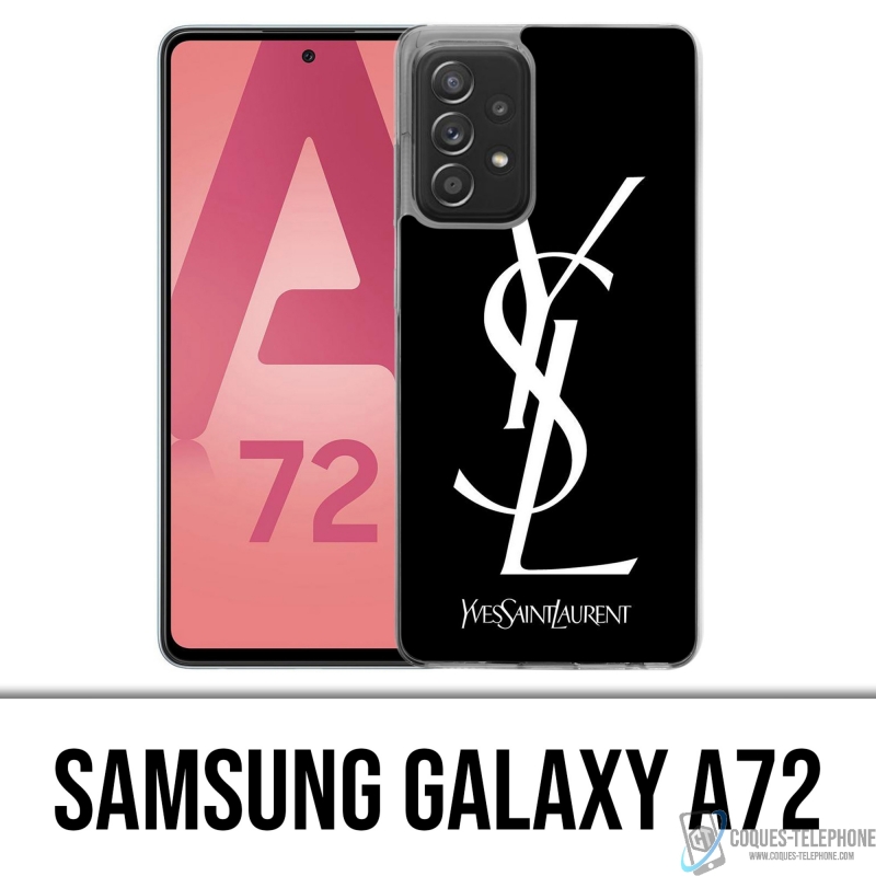 Coque Samsung Galaxy A72 - Ysl Blanc