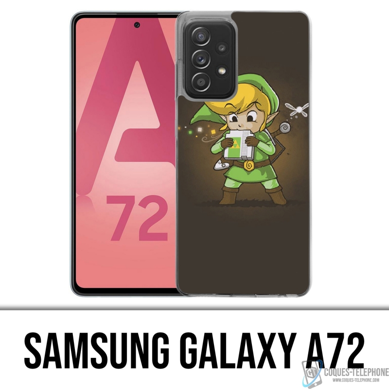 Coque Samsung Galaxy A72 - Zelda Link Cartouche