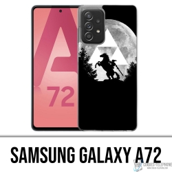 Samsung Galaxy A72 Case - Zelda Moon Trifoce