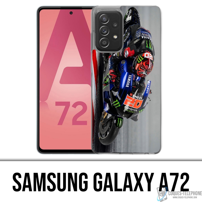 Samsung Galaxy A72 Case - Quartararo Motogp Yamaha M1 Pilot