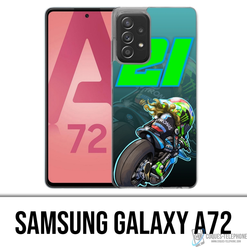 Custodia per Samsung Galaxy A72 - Morbidelli Petronas Cartoon