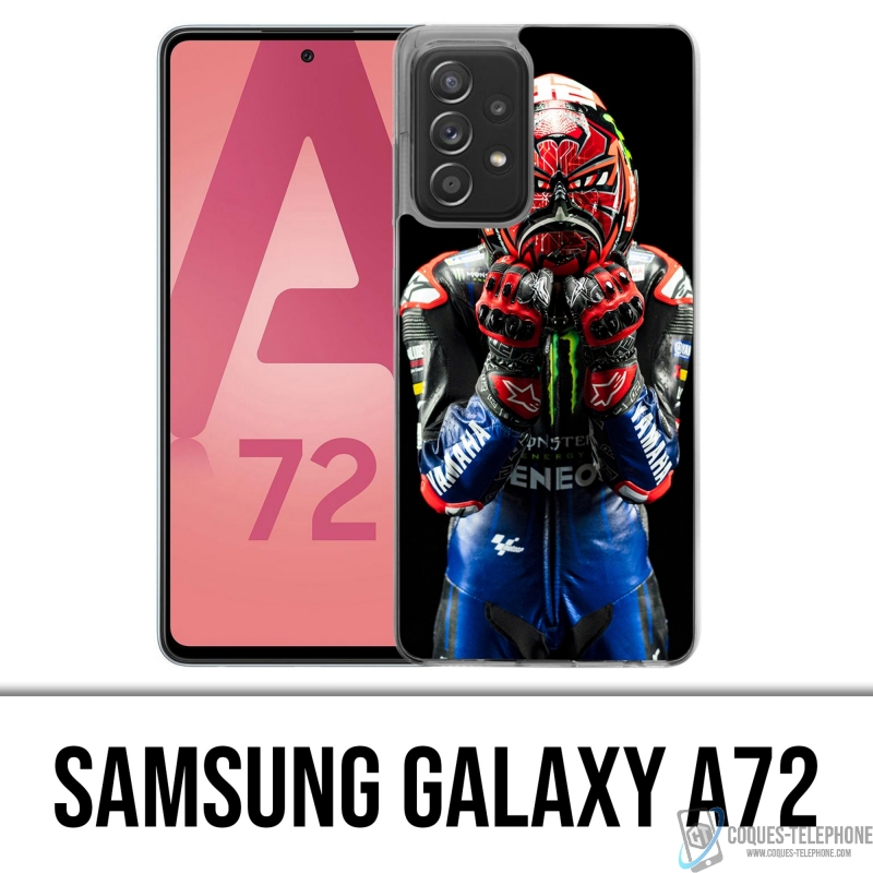 Custodia per Samsung Galaxy A72 - Quartararo Motogp Yamaha M1 Concentration