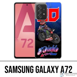 Custodia per Samsung Galaxy A72 - Quartararo 21 Cartoon