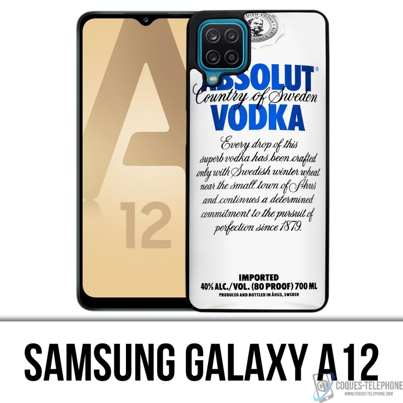 Coque Samsung Galaxy A12 - Absolut Vodka