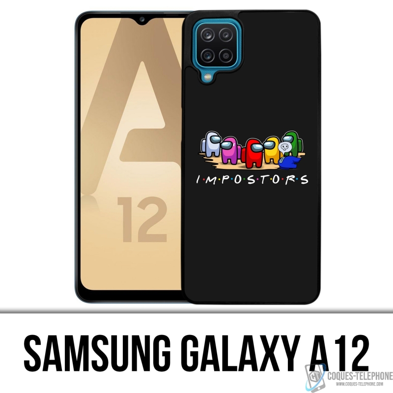 Coque Samsung Galaxy A12 - Among Us Impostors Friends