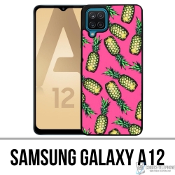 Custodia per Samsung Galaxy A12 - Ananas