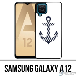 Custodia per Samsung Galaxy A12 - Ancora marina 2