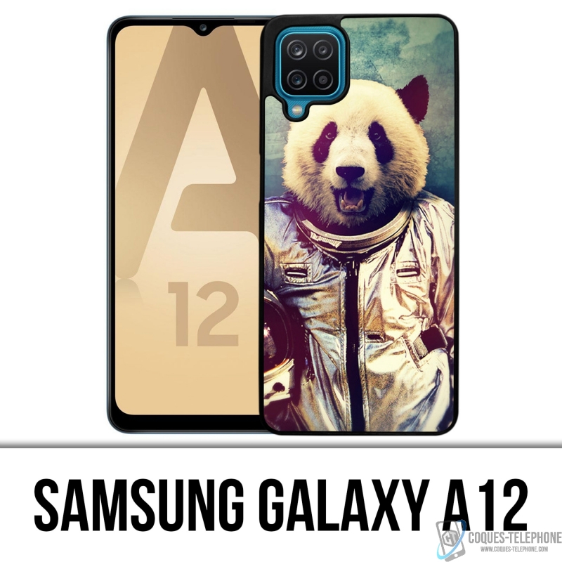 Coque Samsung Galaxy A12 - Animal Astronaute Panda