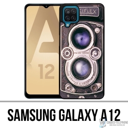 Samsung Galaxy A12 Case - Vintage Kamera