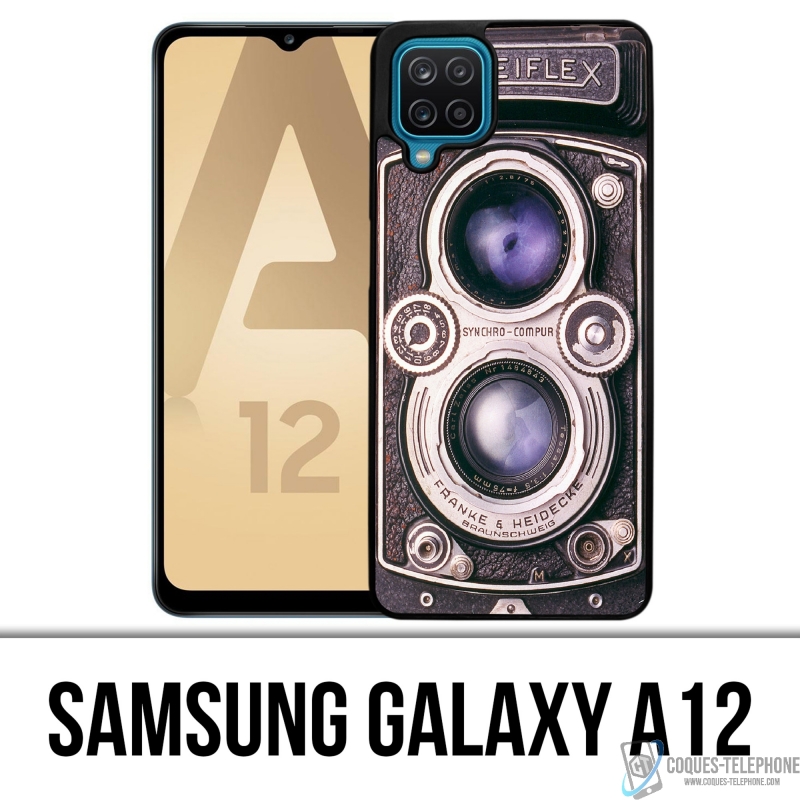 Custodia per Samsung Galaxy A12 - Fotocamera vintage
