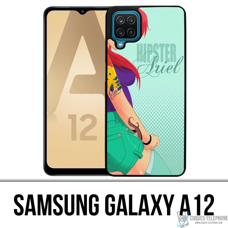 Coque Samsung Galaxy A12 - Ariel Sirène Hipster
