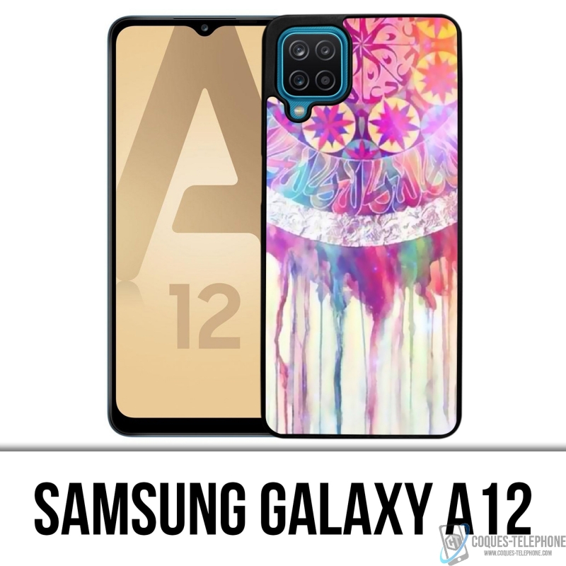 Samsung Galaxy A12 Case - Traumfänger Malerei