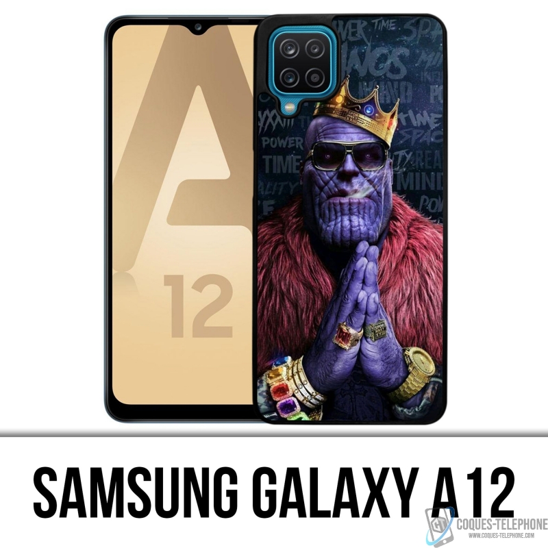 Cover Samsung Galaxy A12 - Avengers Thanos King