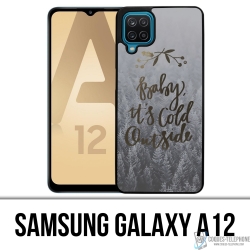 Samsung Galaxy A12 Case - Baby kalt draußen