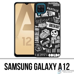Coque Samsung Galaxy A12 - Badge Rock