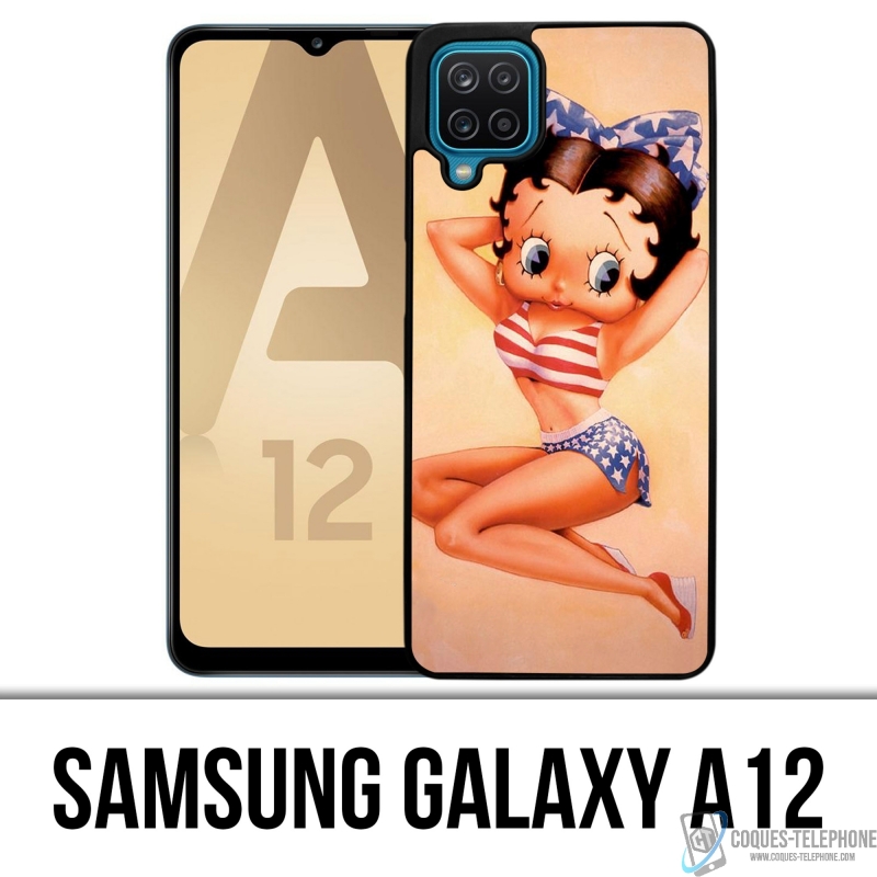 Funda Samsung Galaxy A12 - Betty Boop Vintage