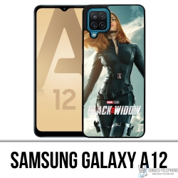 Funda Samsung Galaxy A12 - Película Black Widow