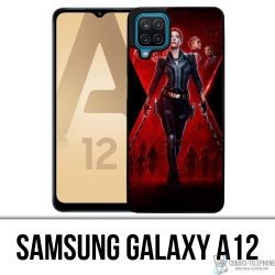 Samsung Galaxy A12 Case - Black Widow Poster