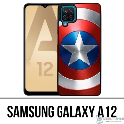 Funda Samsung Galaxy A12 - Escudo de los Vengadores del Capitán América