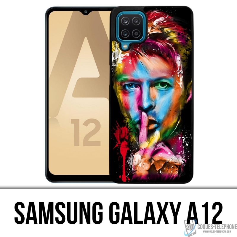 Custodia per Samsung Galaxy A12 - Bowie Multicolor