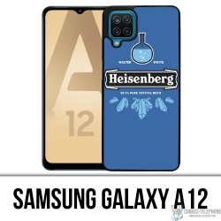 Funda Samsung Galaxy A12 - Logotipo de Braeking Bad Heisenberg