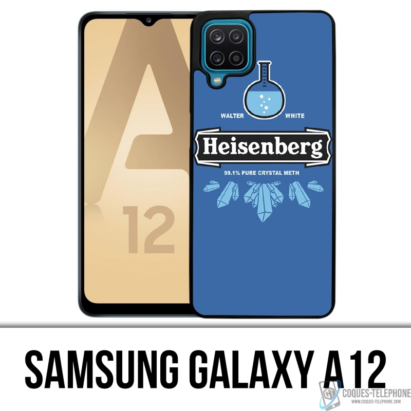 Coque Samsung Galaxy A12 - Braeking Bad Heisenberg Logo
