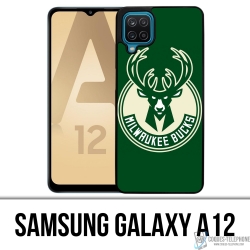 Custodia per Samsung Galaxy A12 - Milwaukee Bucks