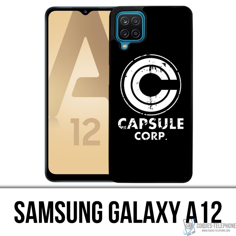 Coque Samsung Galaxy A12 - Capsule Corp Dragon Ball