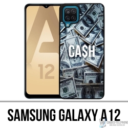 Custodia per Samsung Galaxy A12 - Dollari in contanti