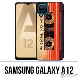 Samsung Galaxy A12 Case - Guardians Of The Galaxy Vintage Audio Cassette