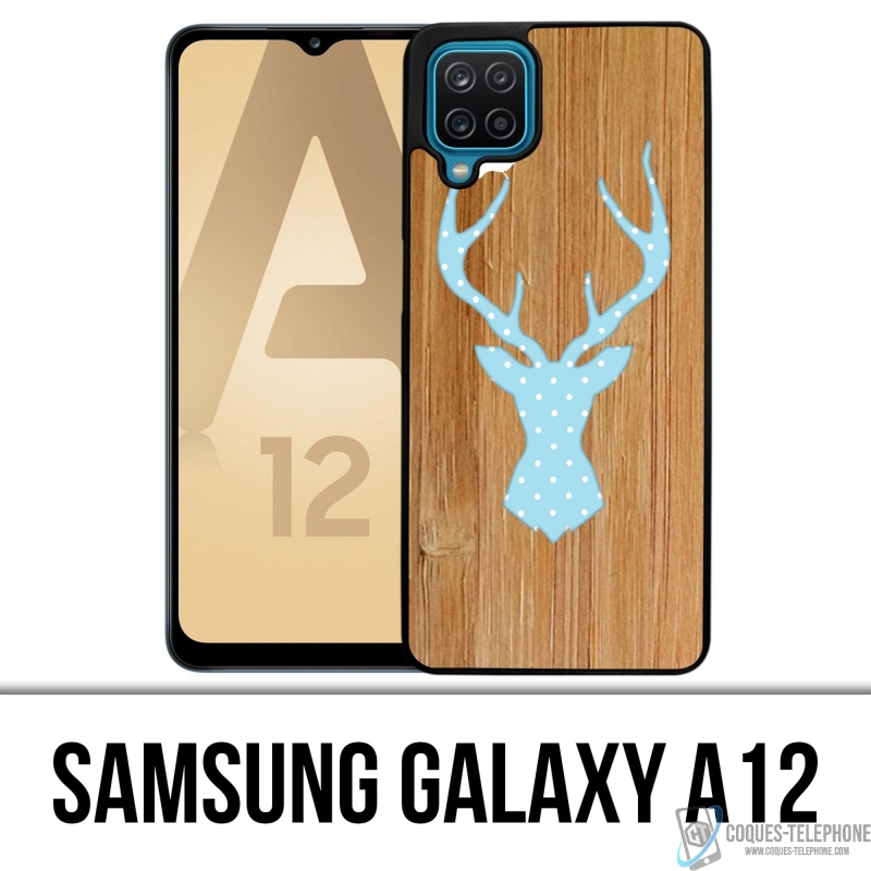 Samsung Galaxy A12 Case - Deer Wood Bird