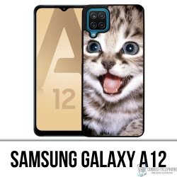 Custodia per Samsung Galaxy A12 - Gatto Lol