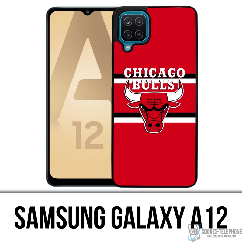 Coque Samsung Galaxy A12 - Chicago Bulls