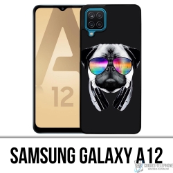 Samsung Galaxy A12 case - Dj Pug Dog