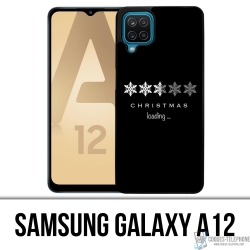 Cover Samsung Galaxy A12 - Caricamento di Natale