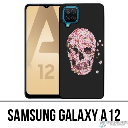 Samsung Galaxy A12 Case - Crane Flowers 2