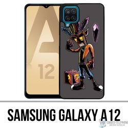 Coque Samsung Galaxy A12 - Crash Bandicoot Masque