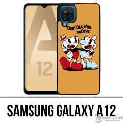 Custodia per Samsung Galaxy A12 - Cuphead