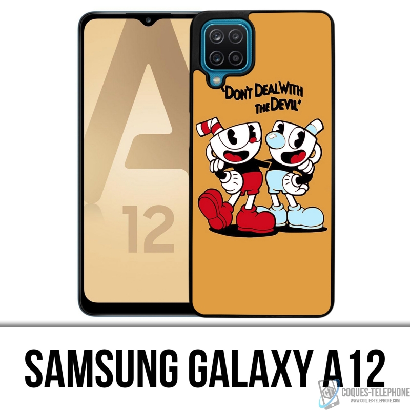 Samsung Galaxy A12 Case - Cuphead