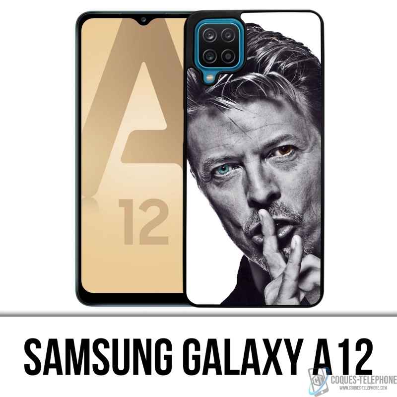 Samsung Galaxy A12 case - David Bowie Hush