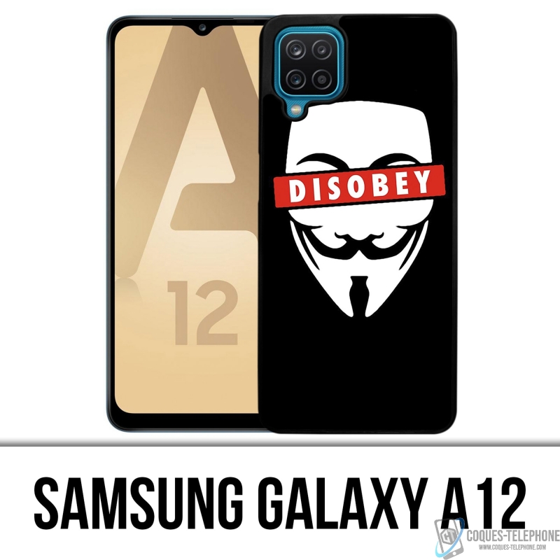 Coque Samsung Galaxy A12 - Disobey Anonymous
