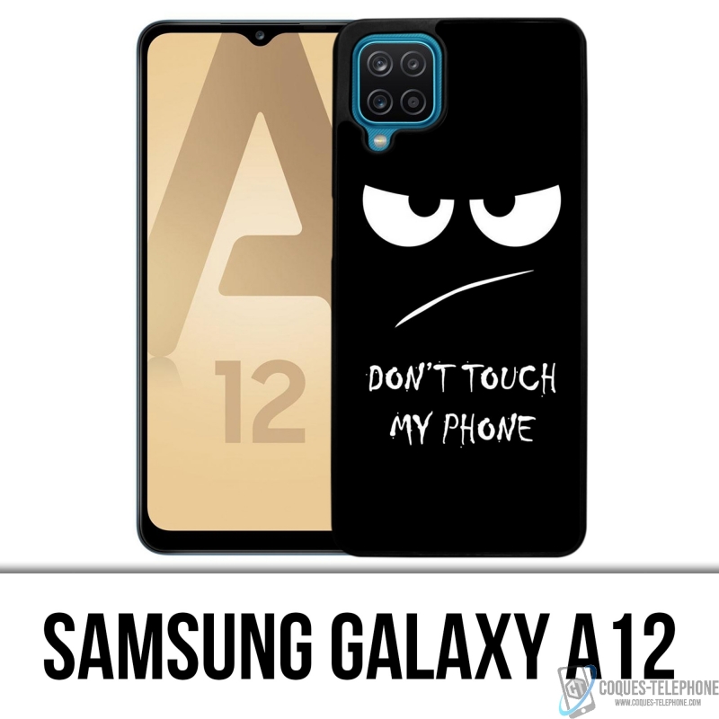 Samsung Galaxy A12 Case - Berühre mein Handy nicht wütend