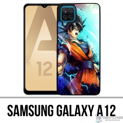 Coque Samsung Galaxy A12 - Dragon Ball Goku Couleur