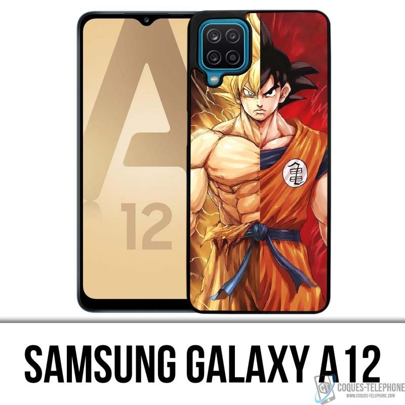 Coque Samsung Galaxy A12 - Dragon Ball Goku Super Saiyan