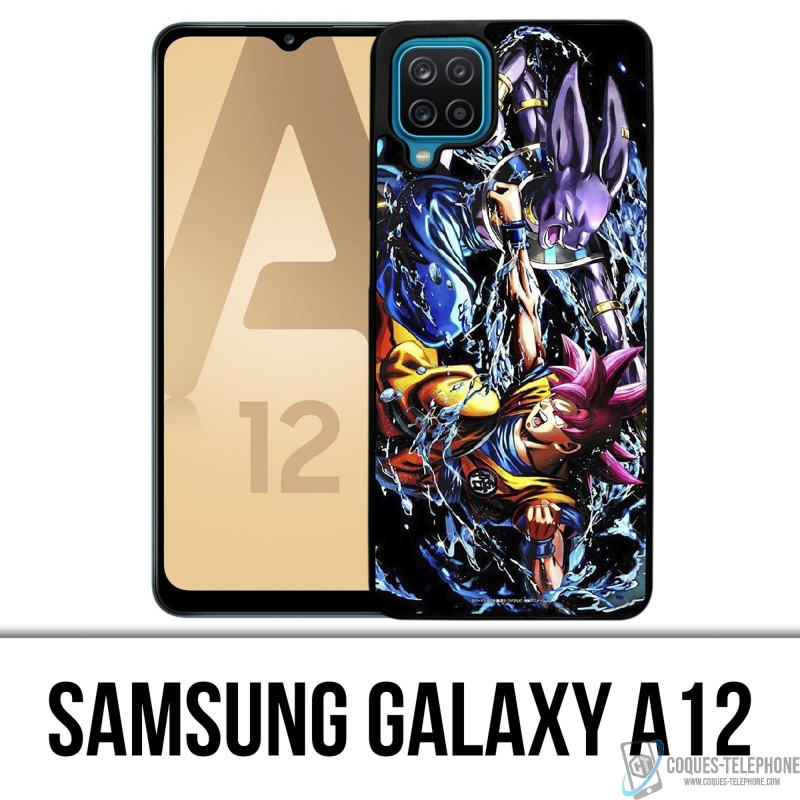 Samsung Galaxy A12 Case - Dragon Ball Goku Vs Beerus