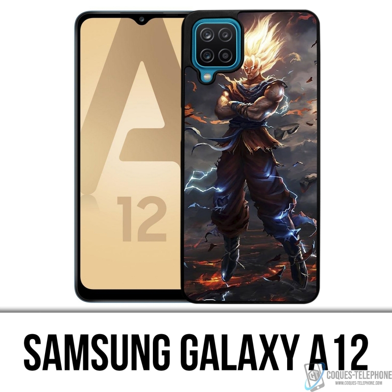 Coque Samsung Galaxy A12 - Dragon Ball Super Saiyan